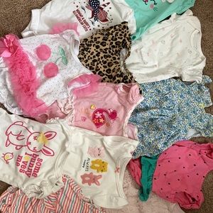 0-3 month onesie lot